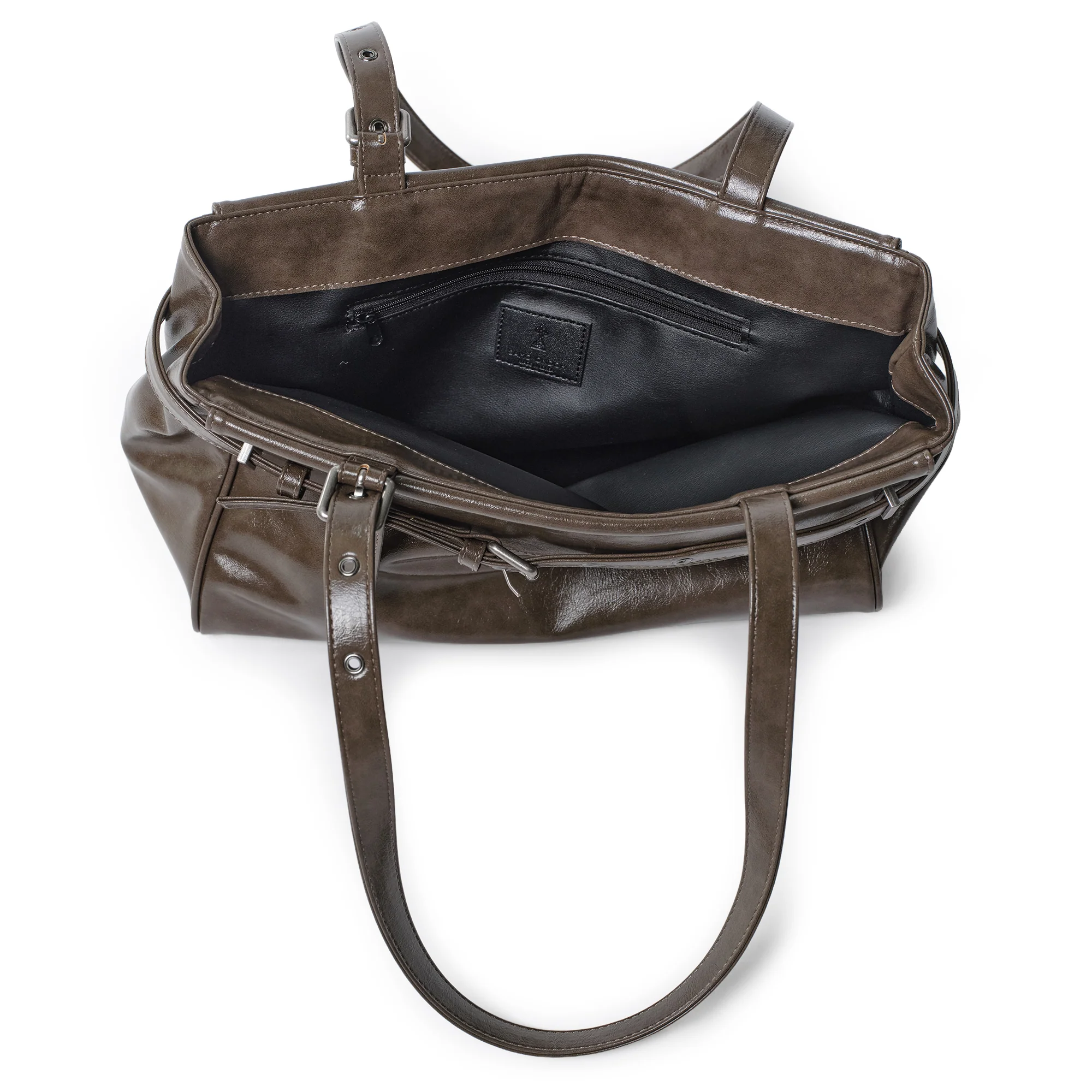 belt flap bag M vampire coffeemilk - Image 5