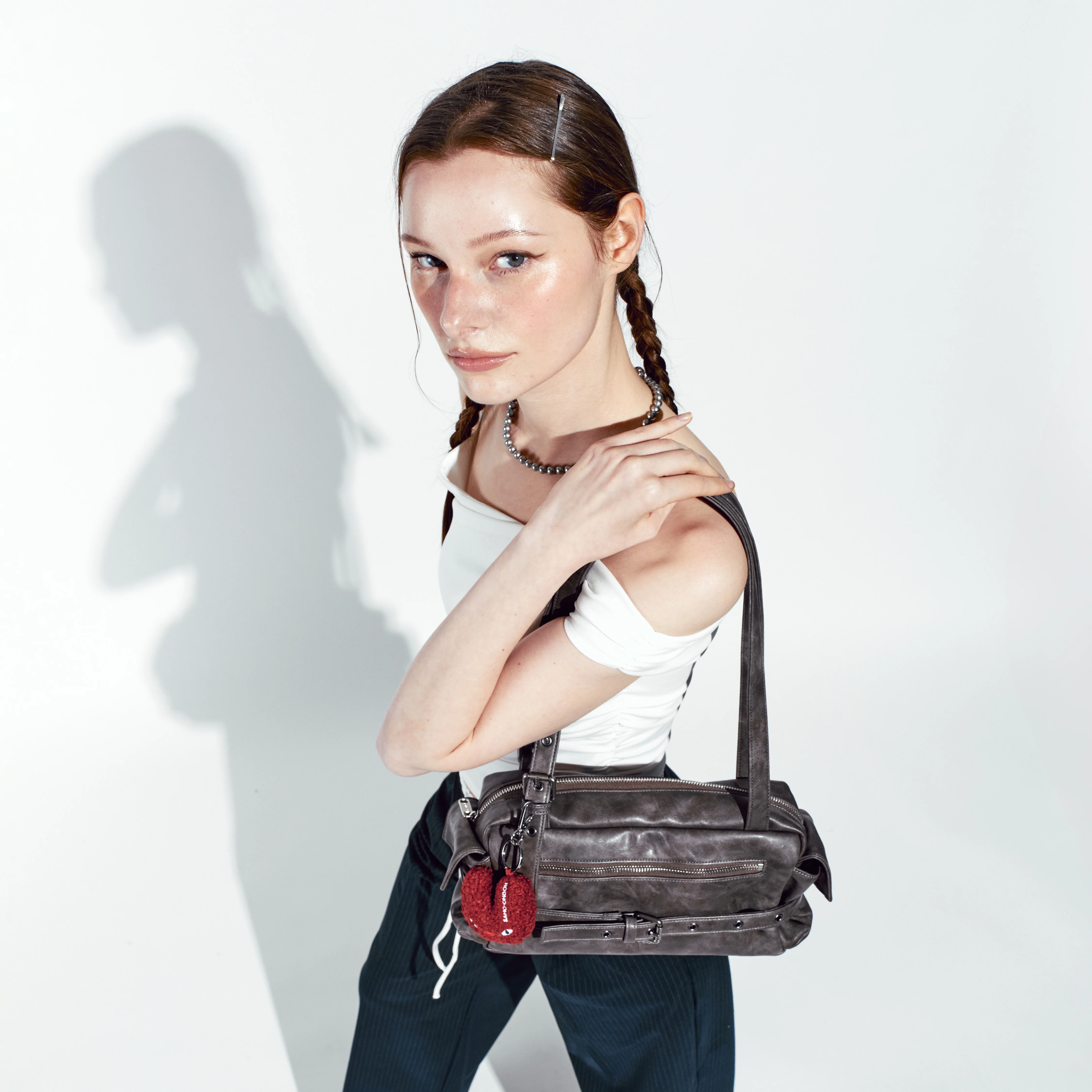 belt utility bag M baked gray - Image 5