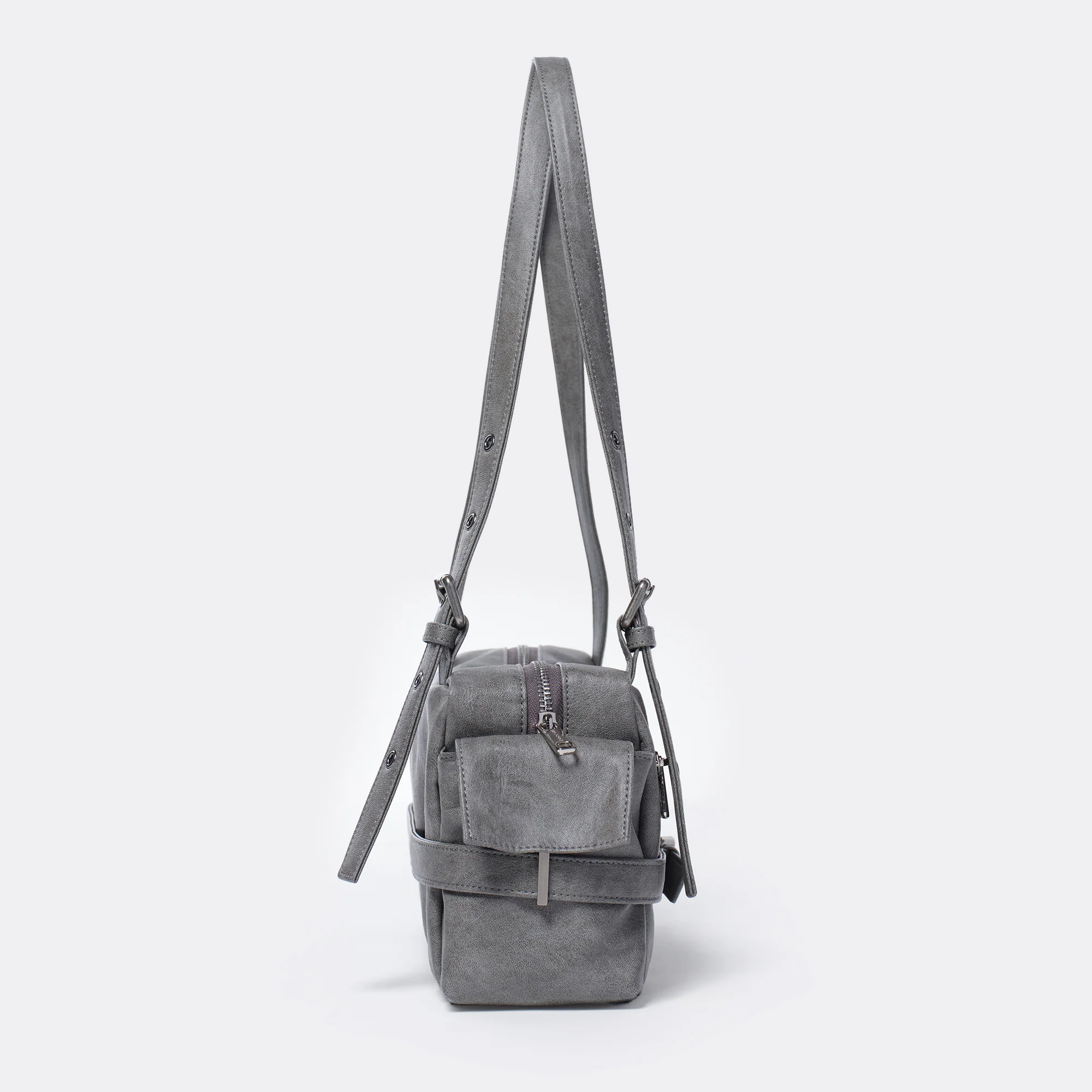 belt utility bag M brushed gray - Image 3