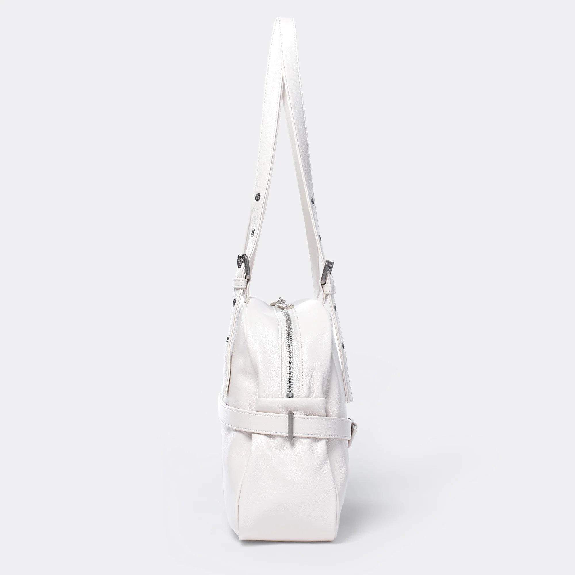 dome belt bag M goat cream - Image 4