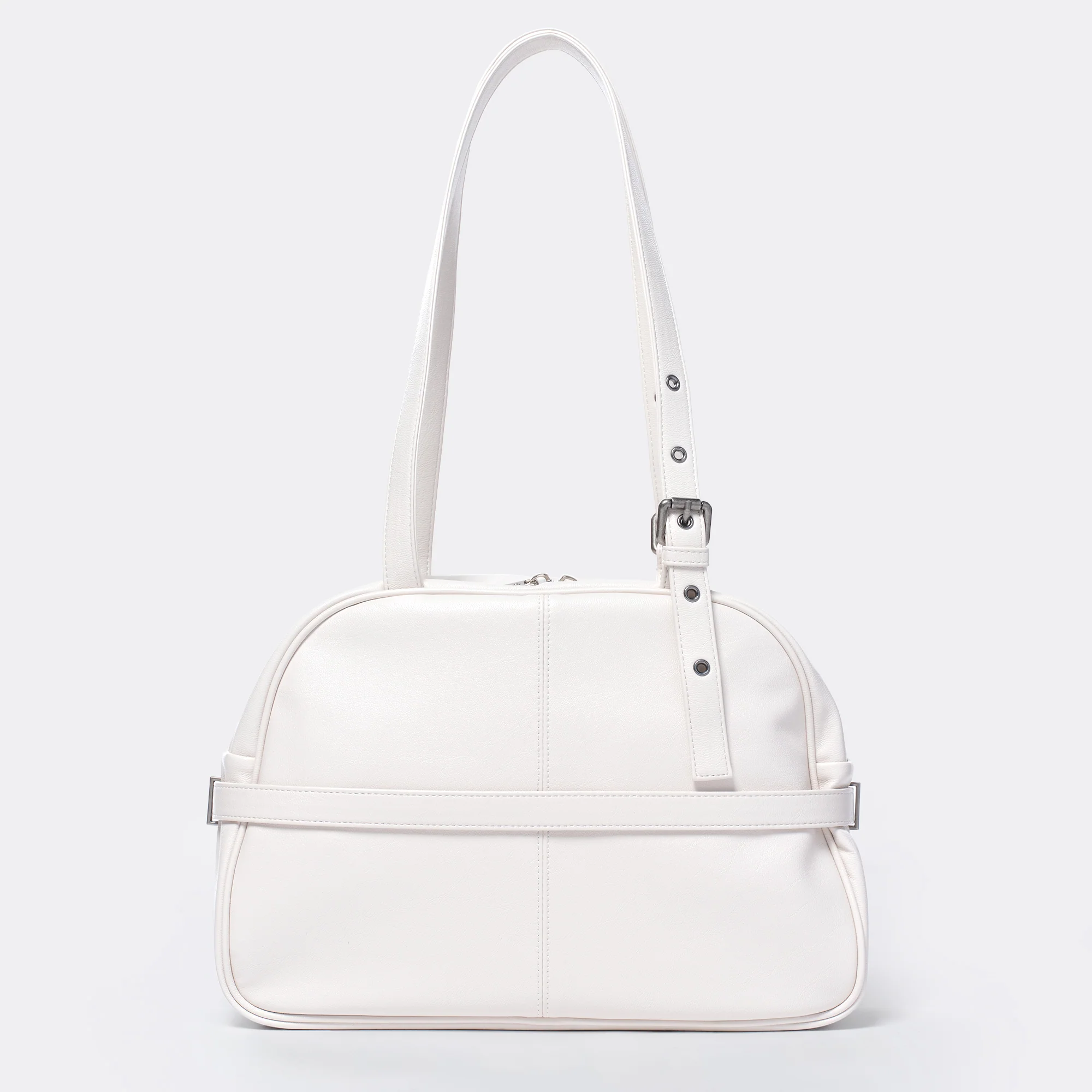 dome belt bag M goat cream - Image 5