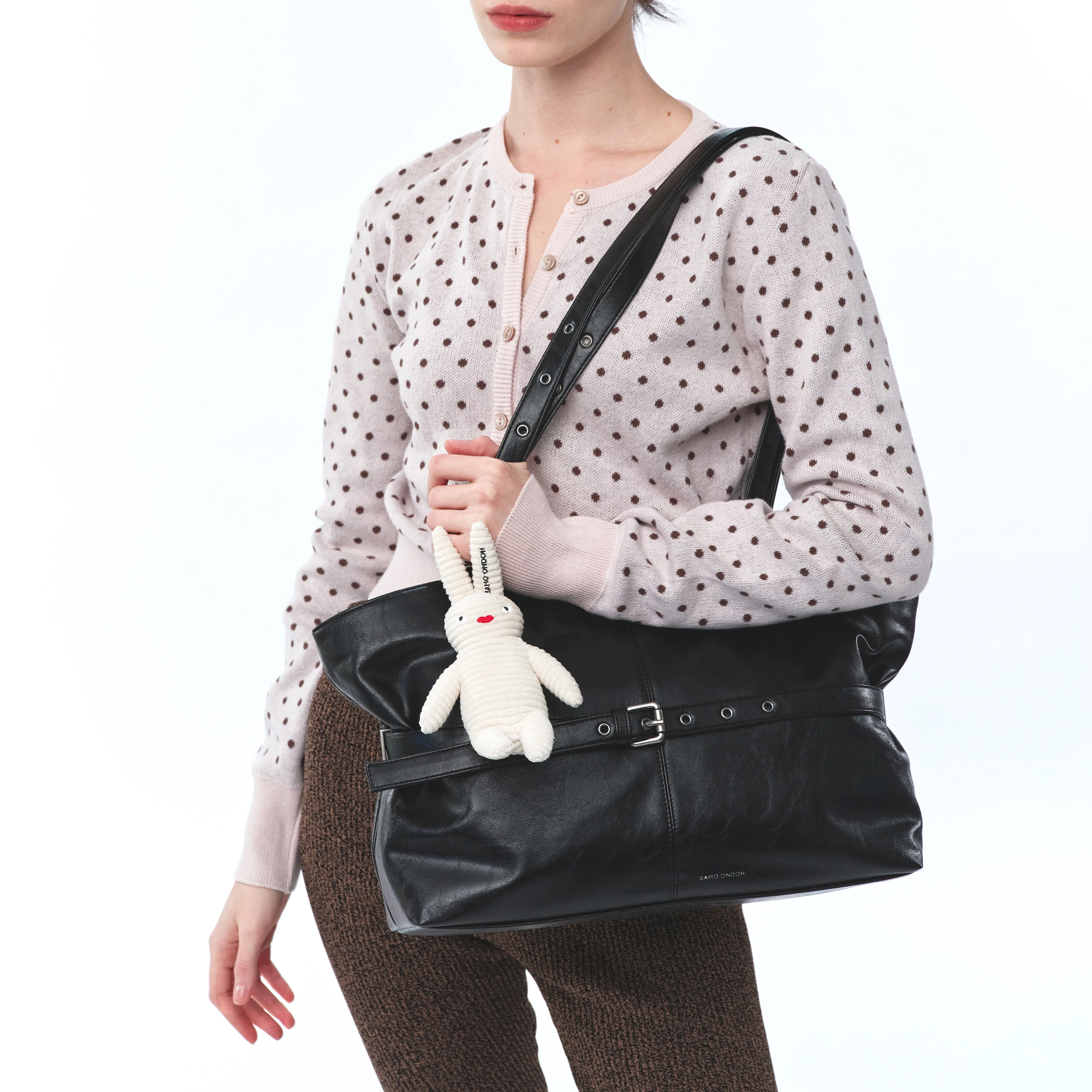 le belt bag L veg black - Image 3