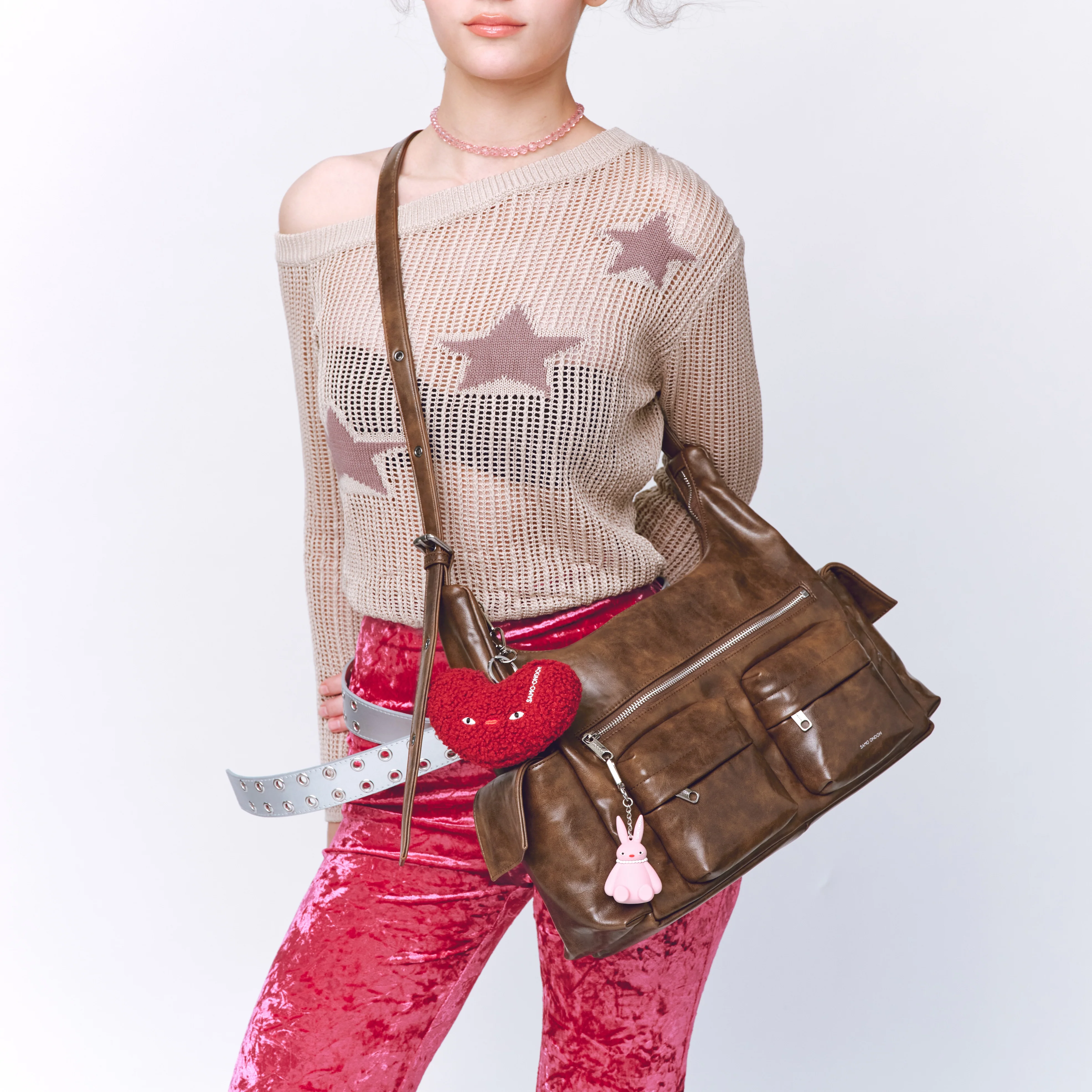 pocket mug bag L baked tan - Image 6