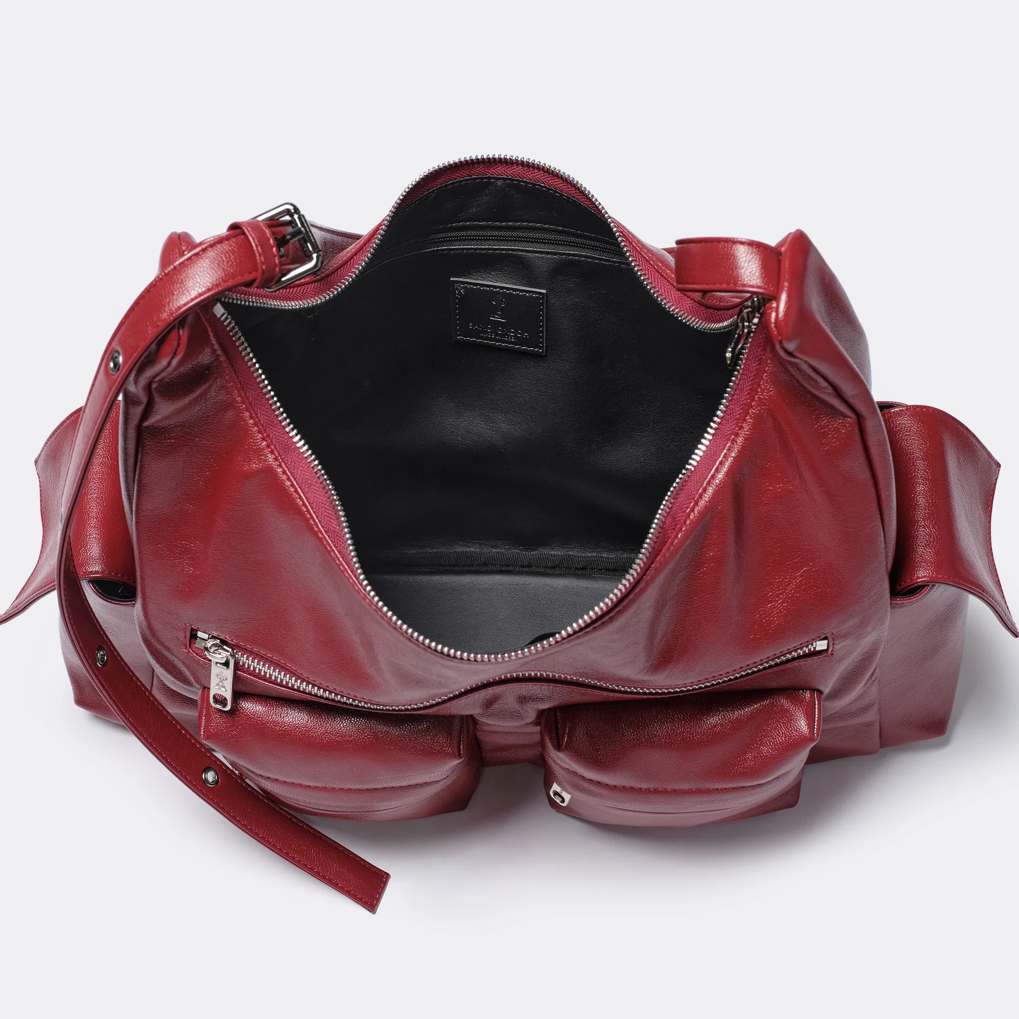 pocket mug bag L goat red - Image 4