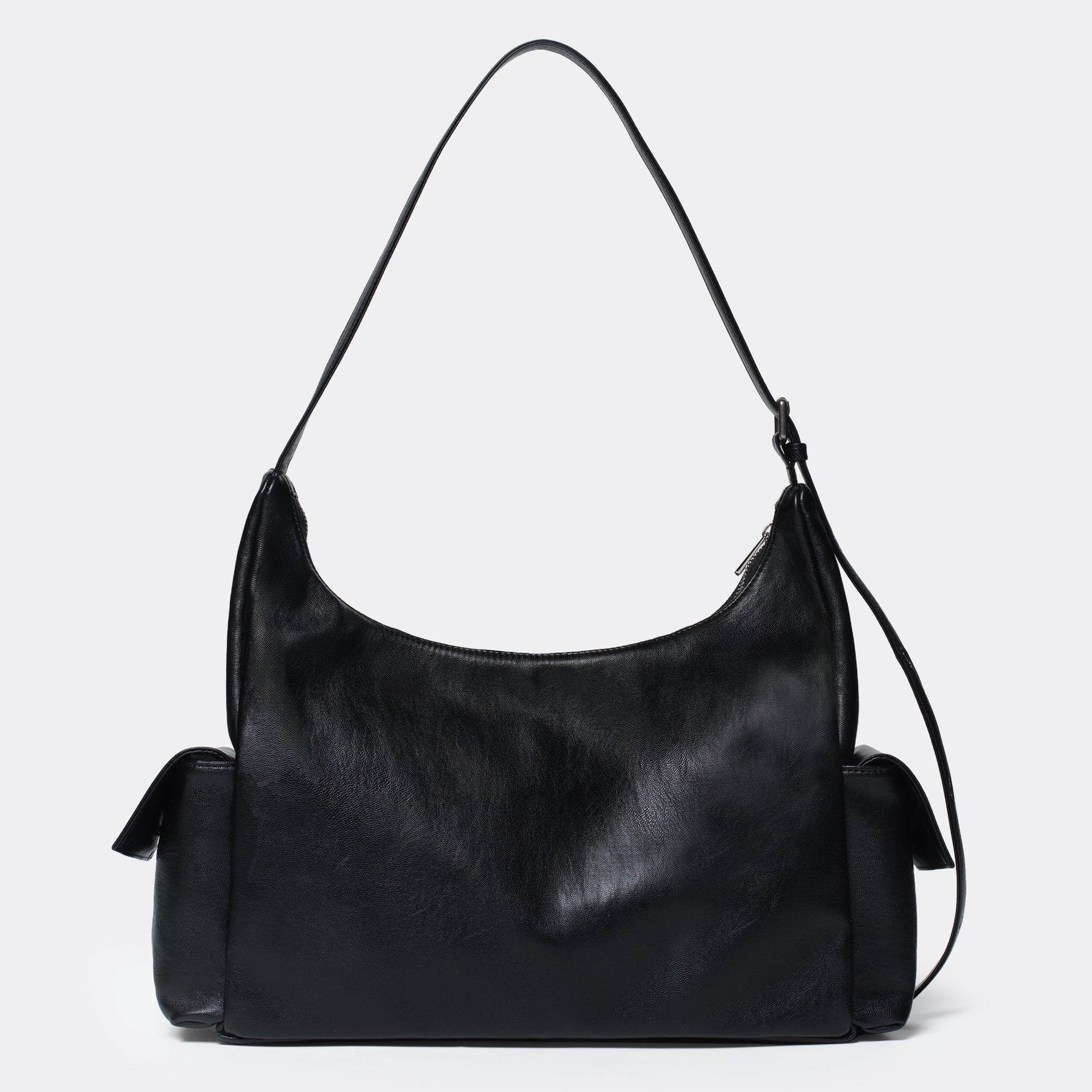 pocket mug bag L nappa black - Image 4