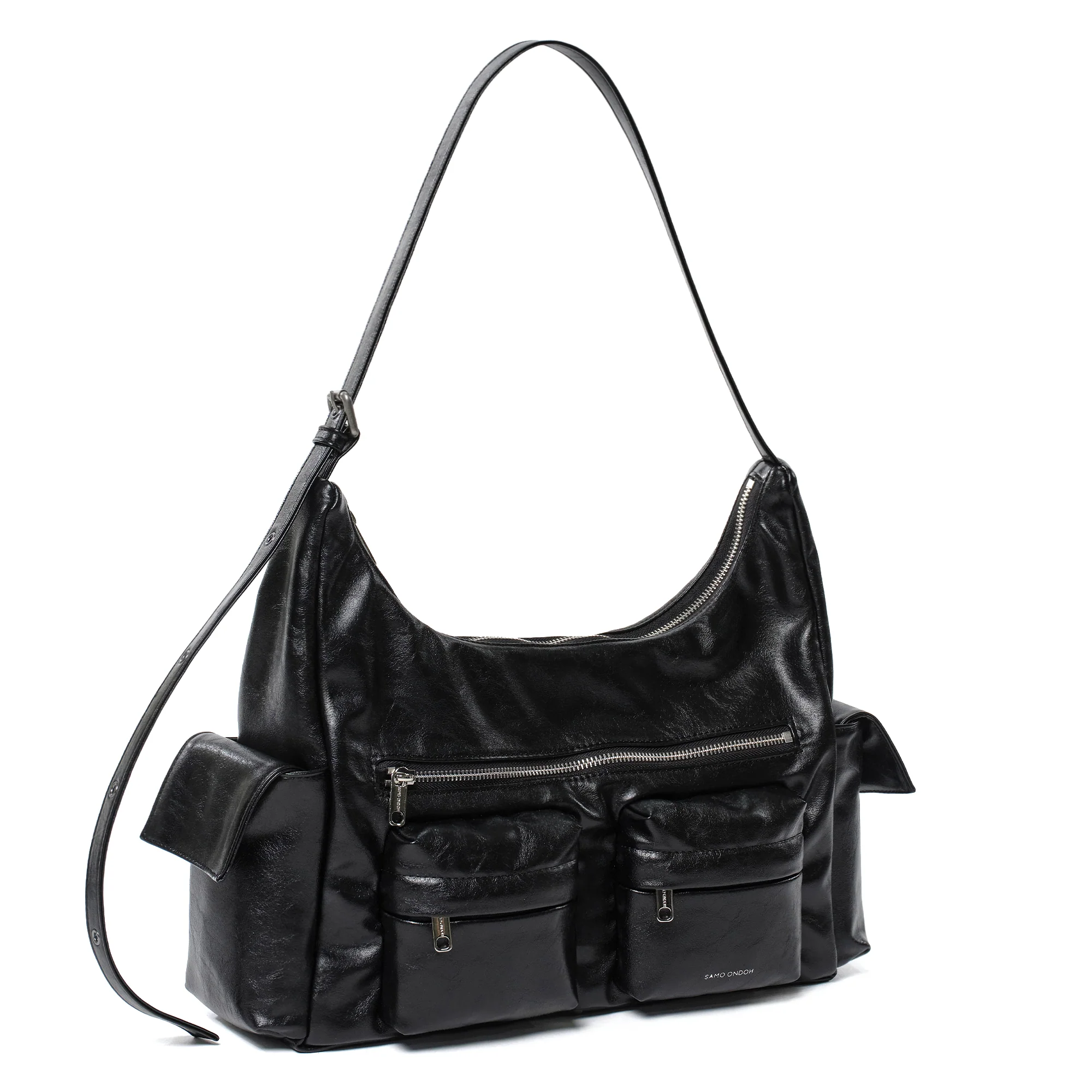 pocket mug bag L veg black - Image 4