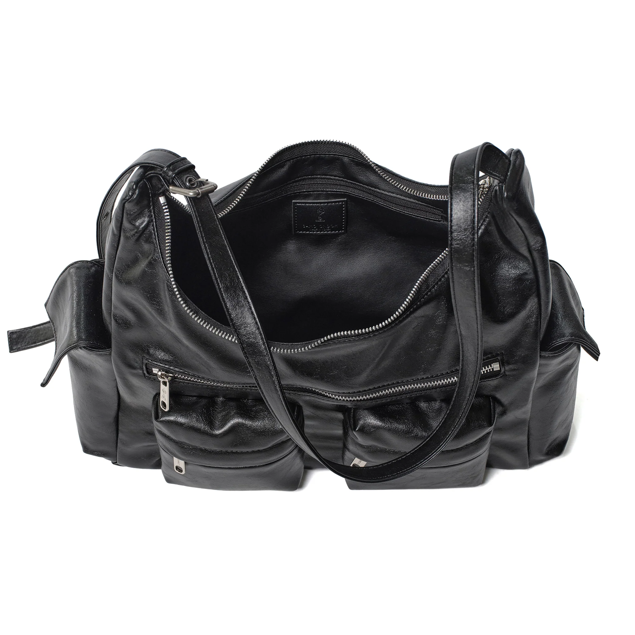 pocket mug bag L veg black - Image 6