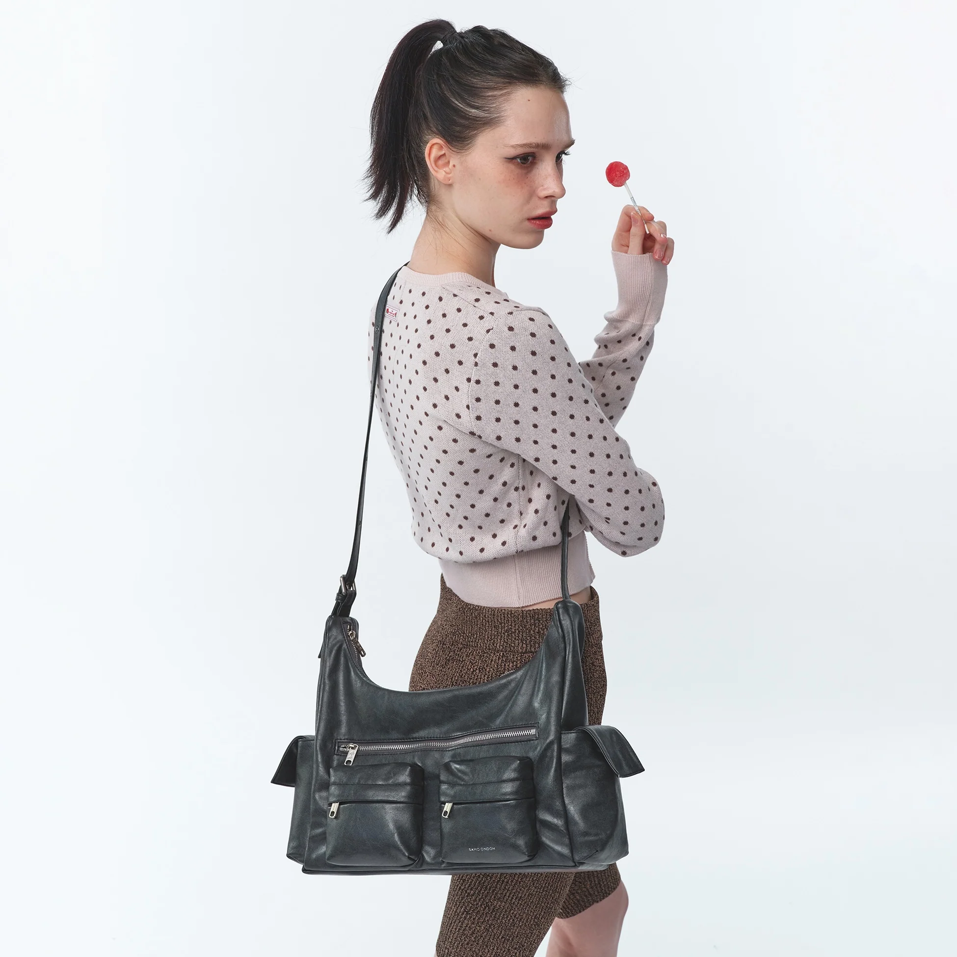 pocket mug bag L veg charcoal - Image 6