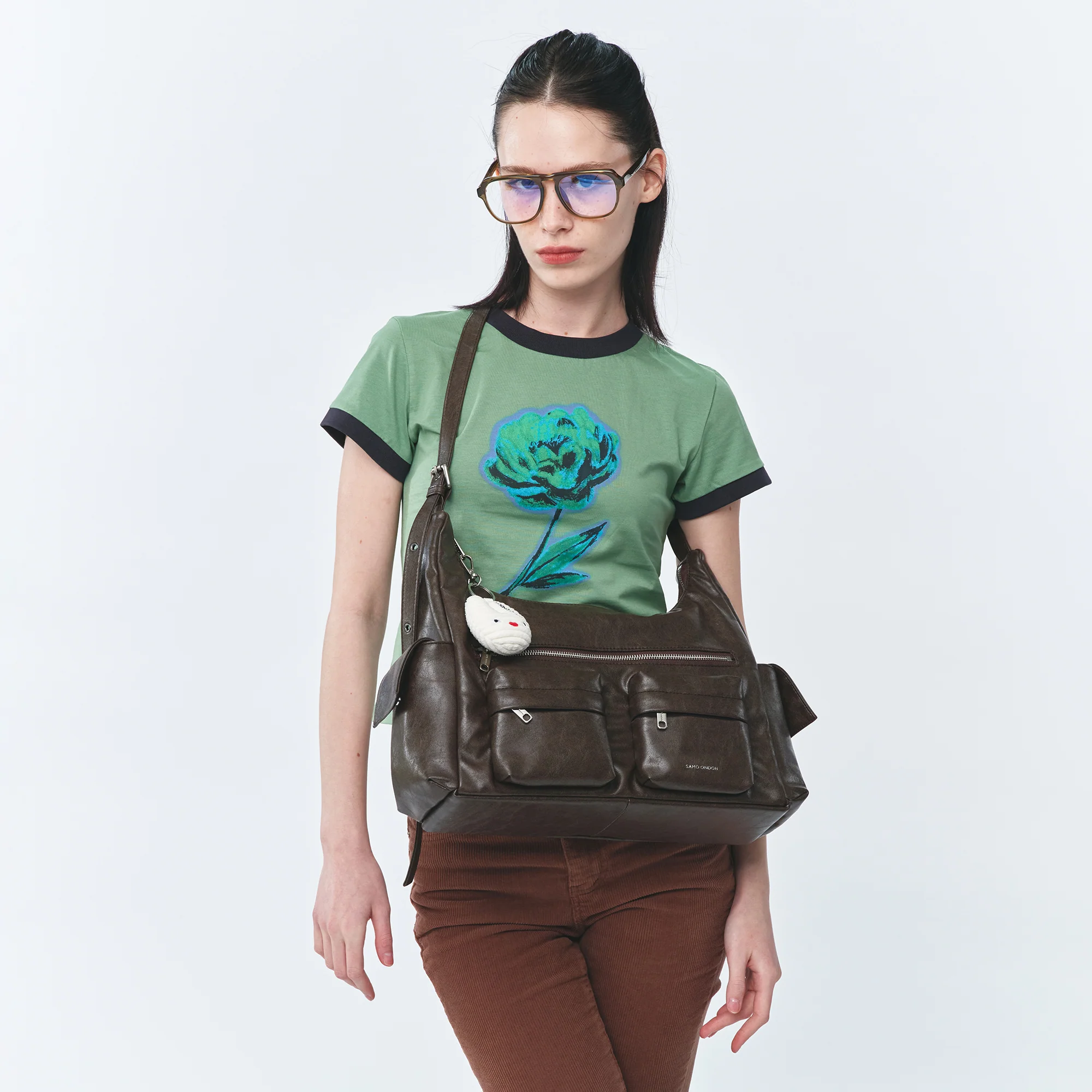 pocket mug bag L veg cocoa - Image 6