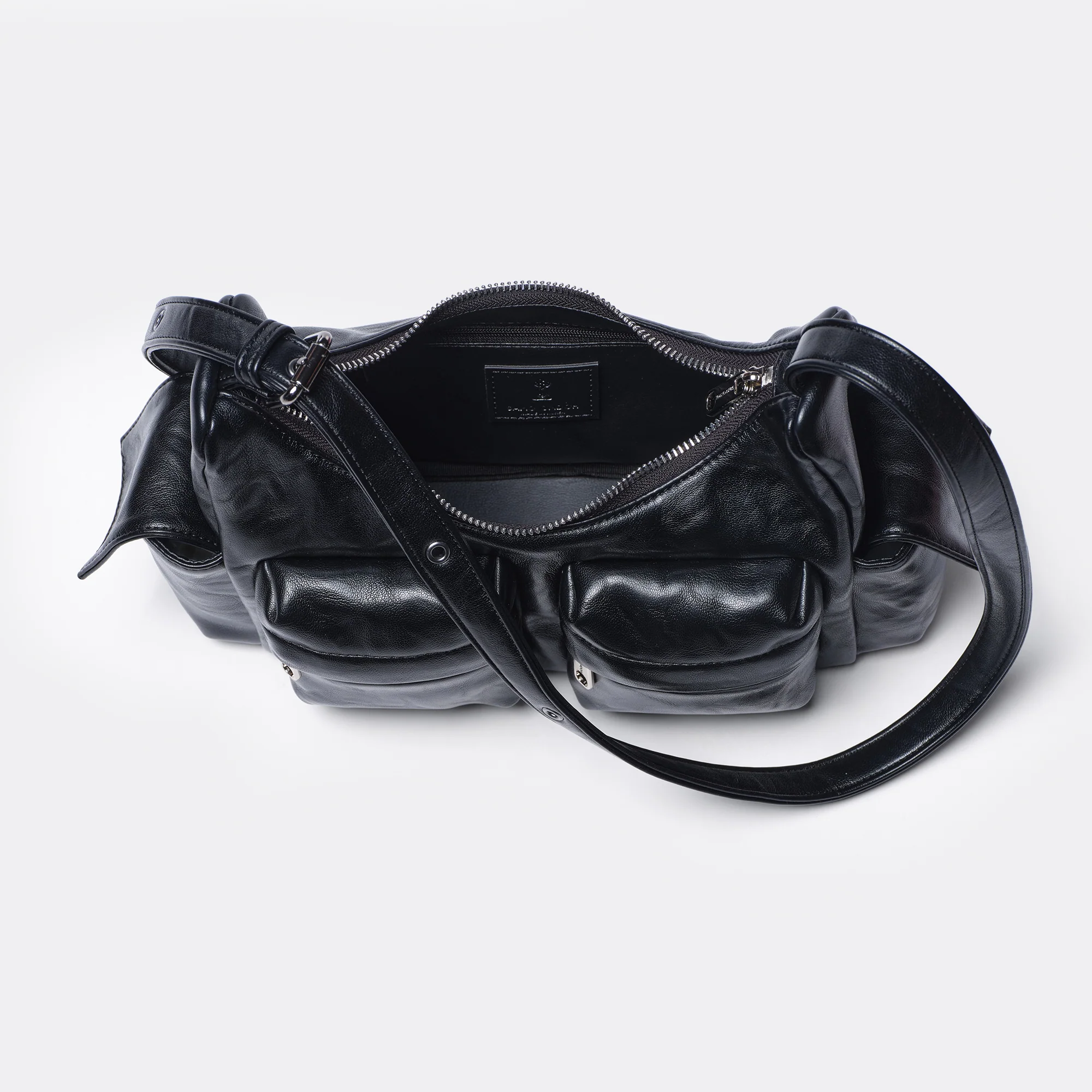 pocket mug bag M baked black - Image 4