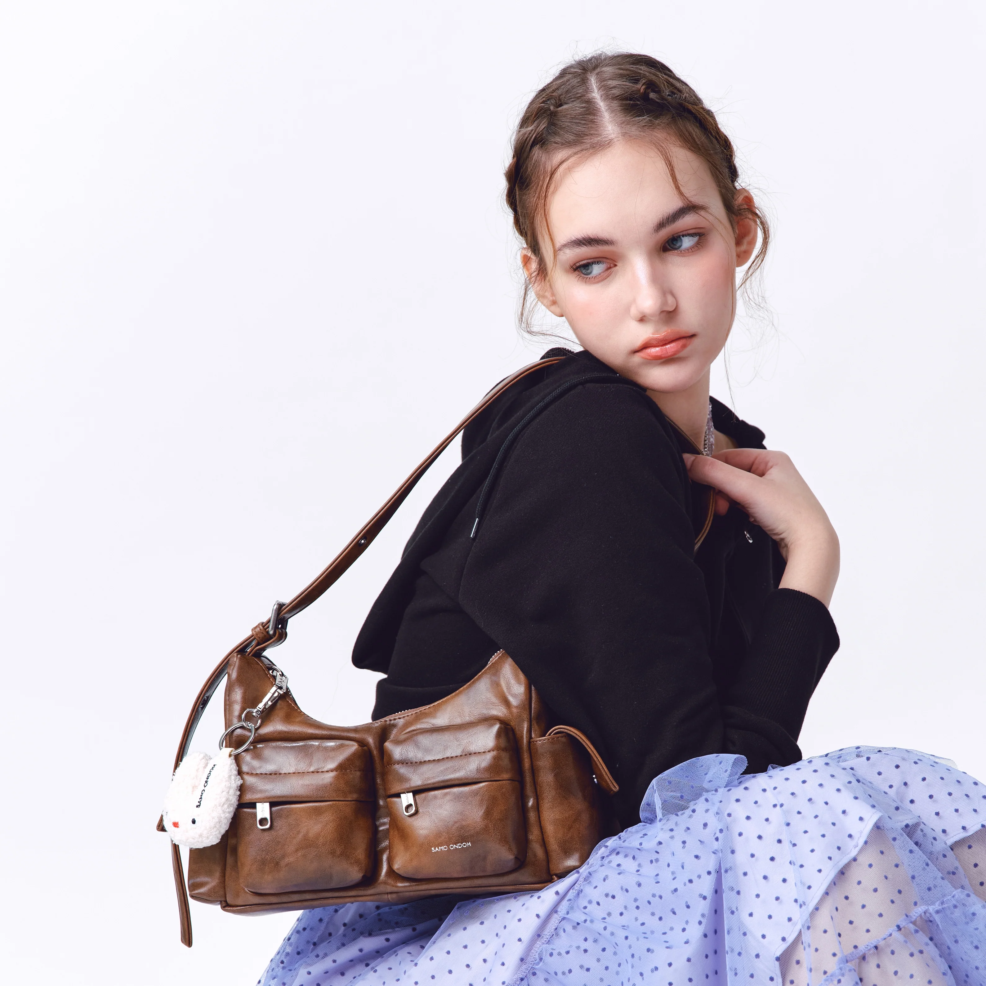 pocket mug bag M baked tan - Image 5