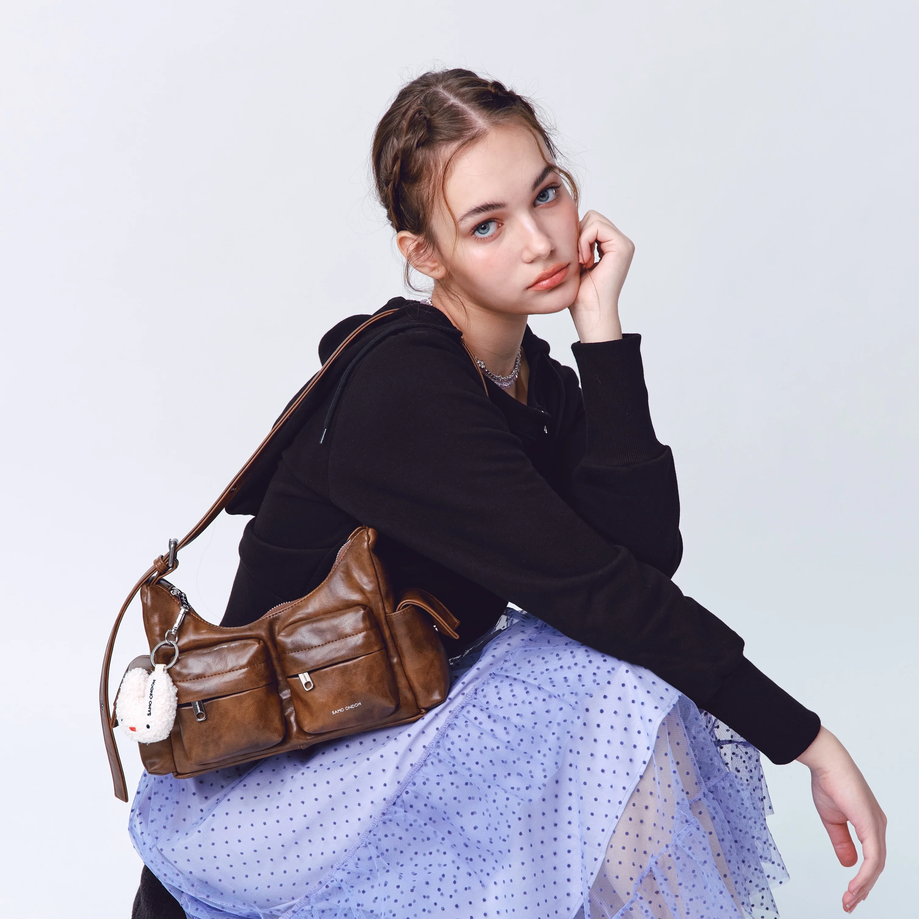 pocket mug bag M baked tan - Image 6