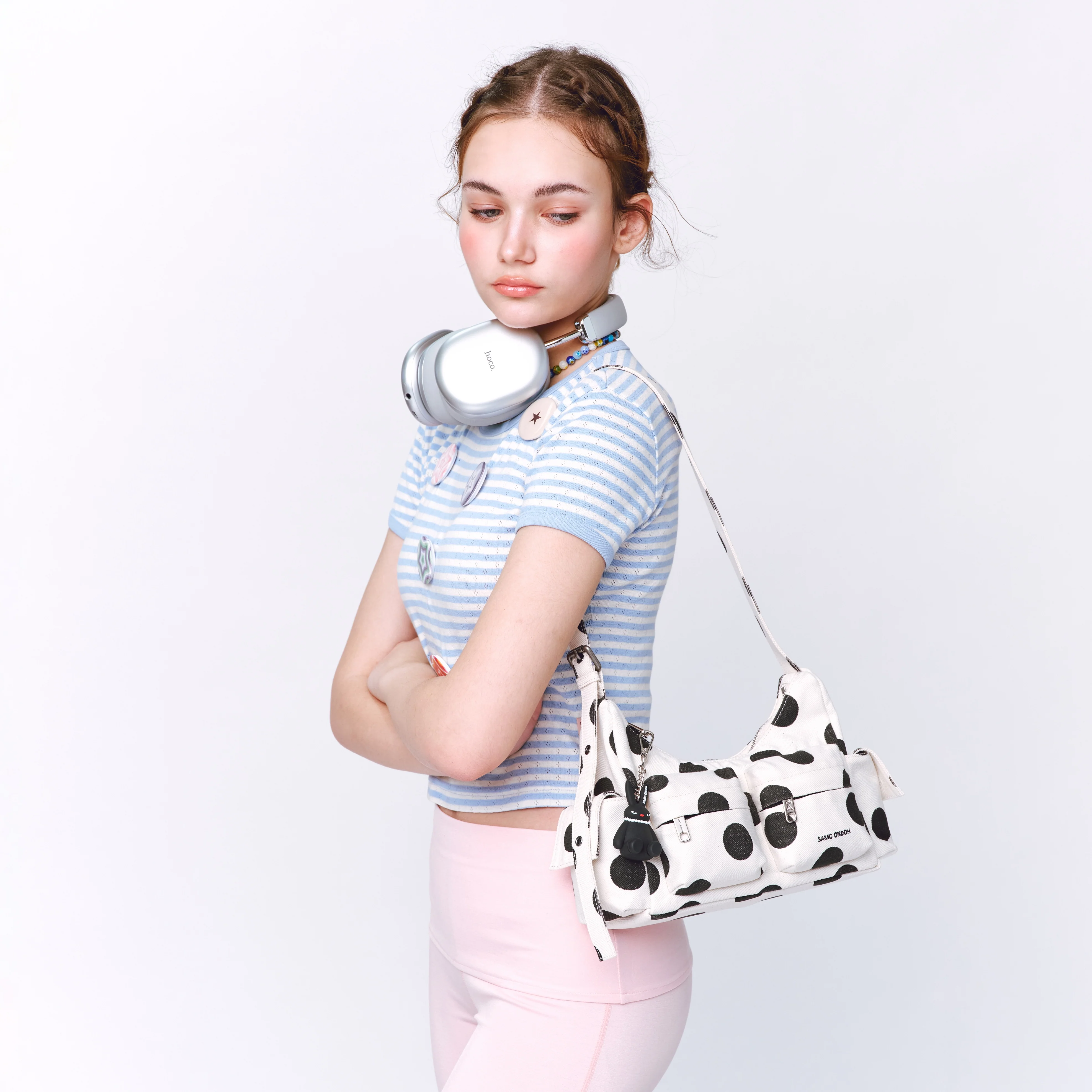 pocket mug bag M big dot - Image 5