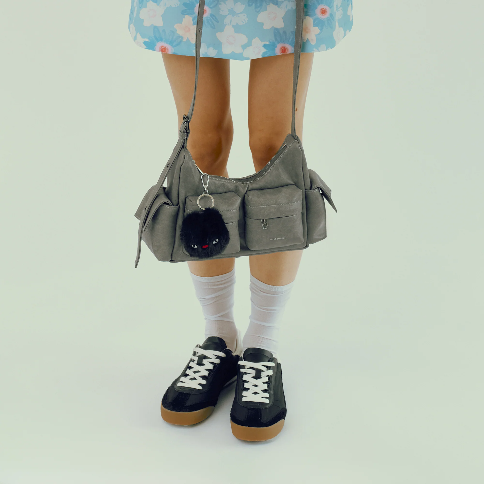 pocket mug bag M brushed gray - Image 5