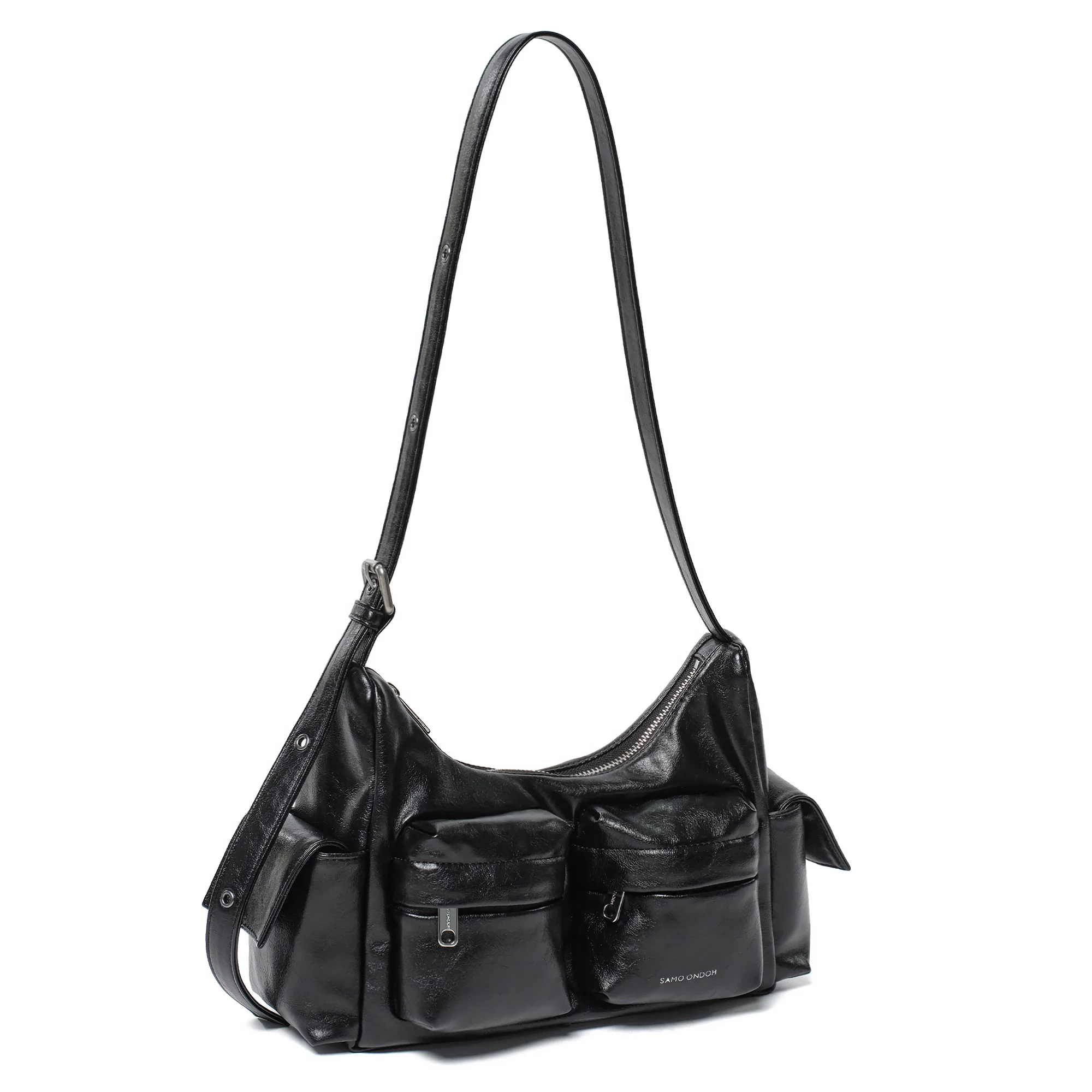 pocket mug bag M veg black - Image 4