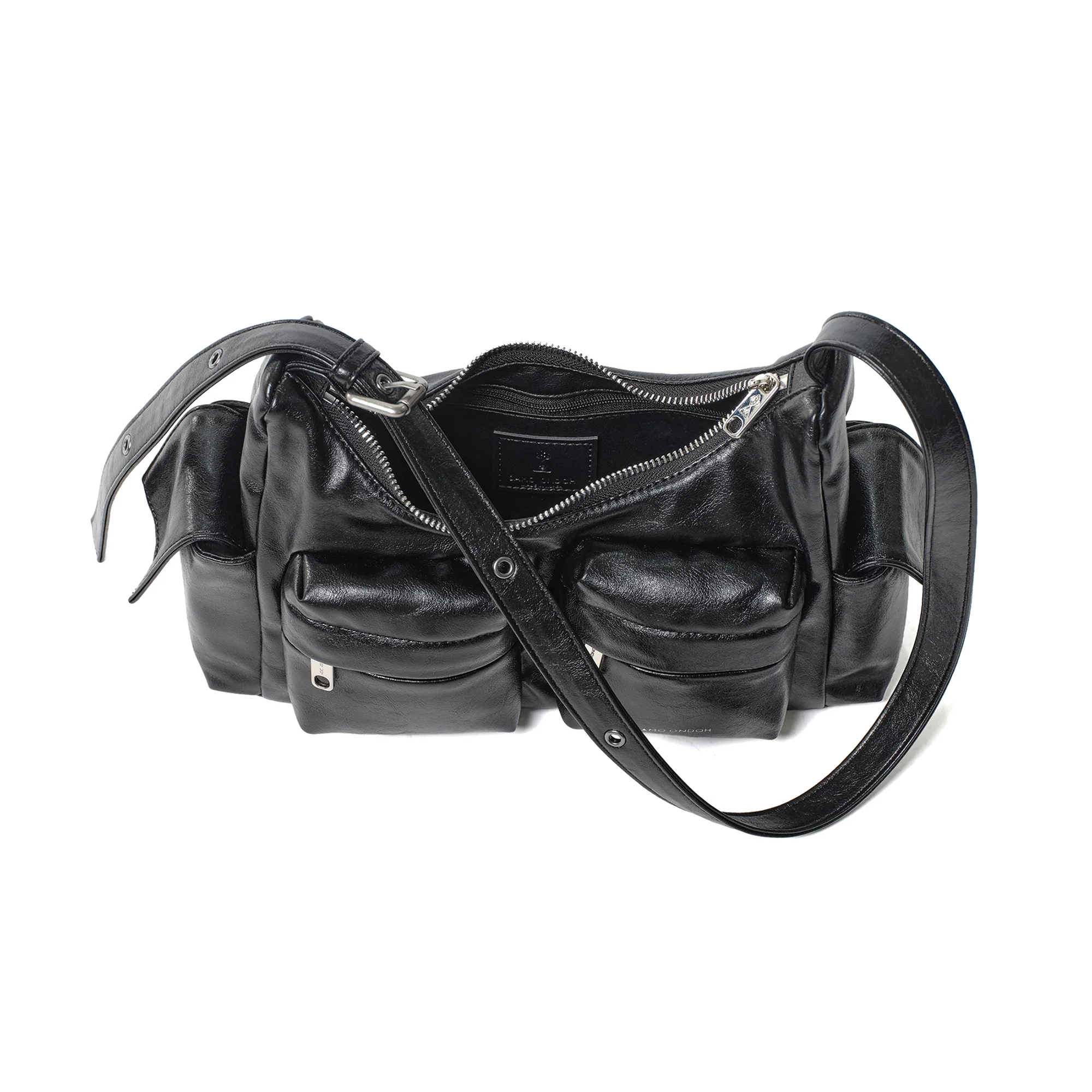 pocket mug bag M veg black - Image 6