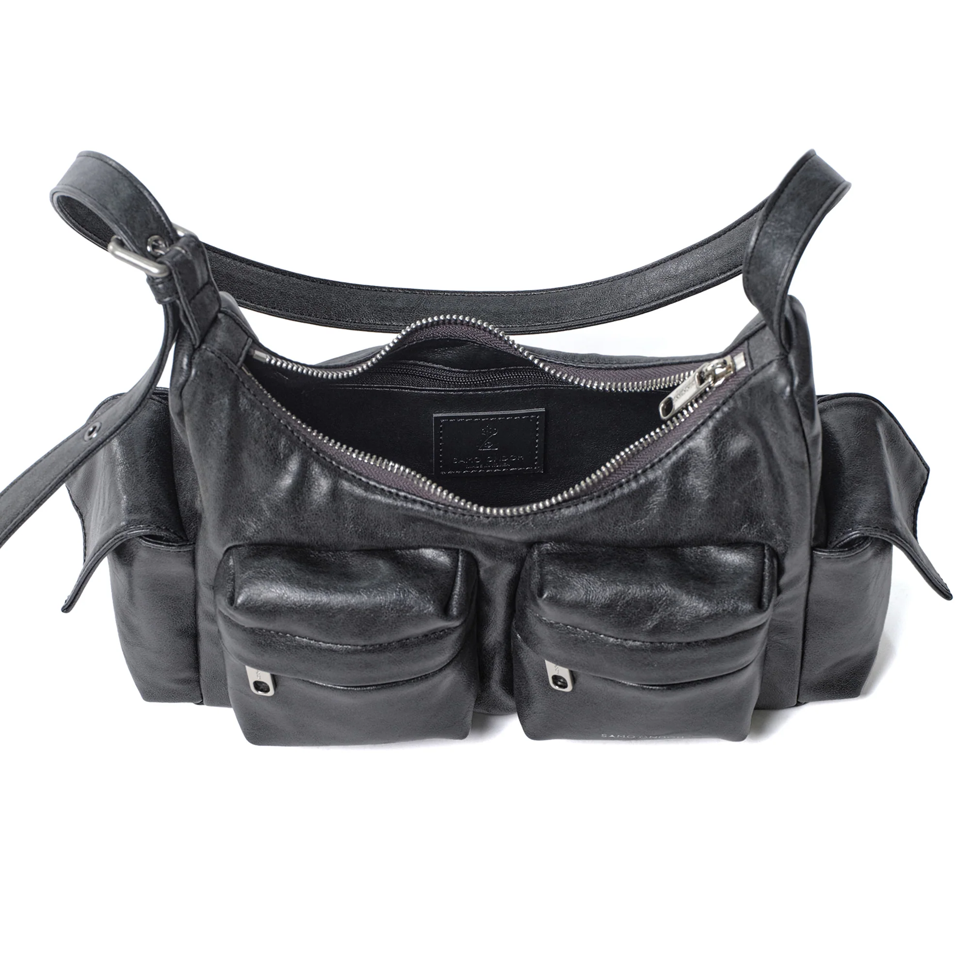 pocket mug bag M veg charcoal - Image 4