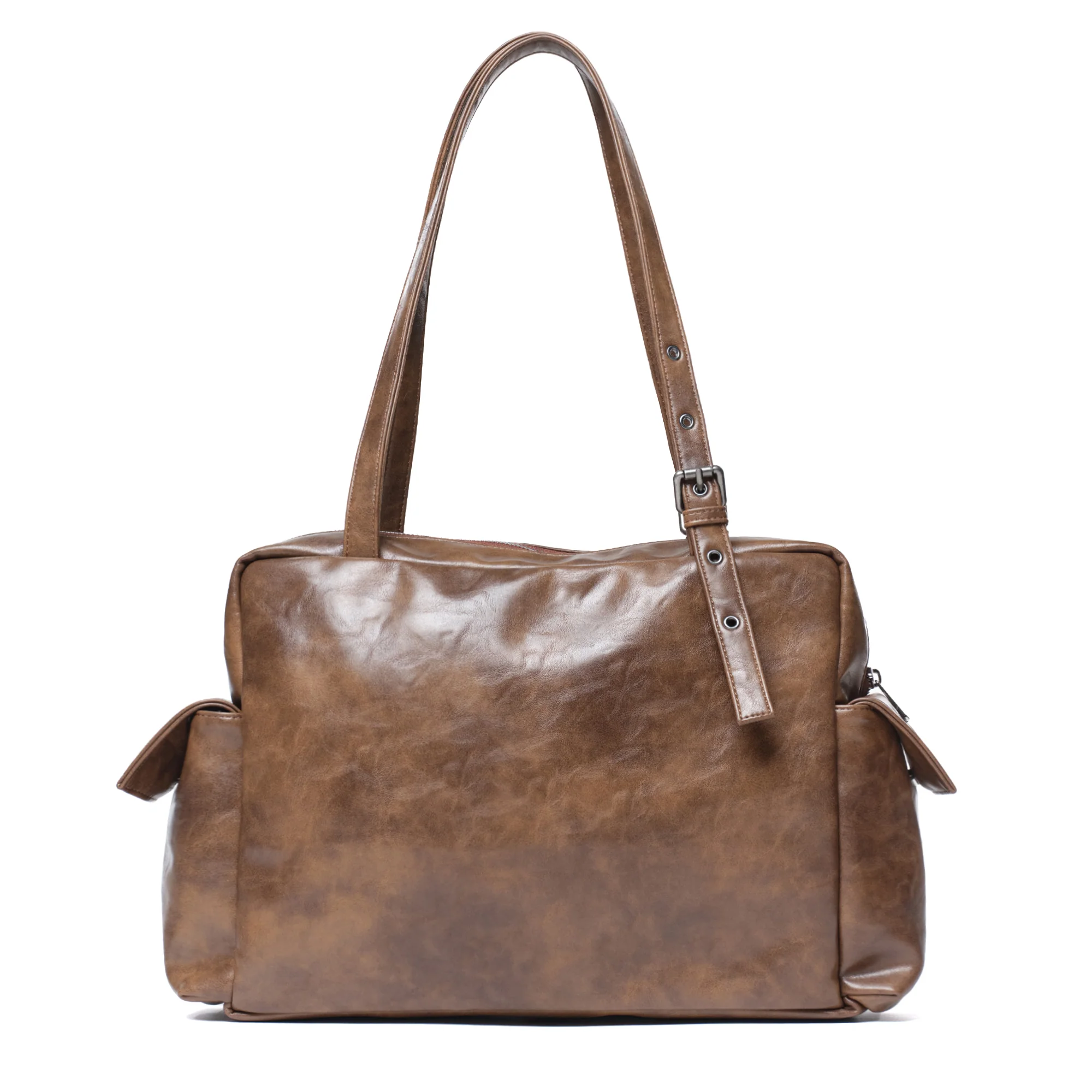 pocket utility bag L baked tan - Image 3