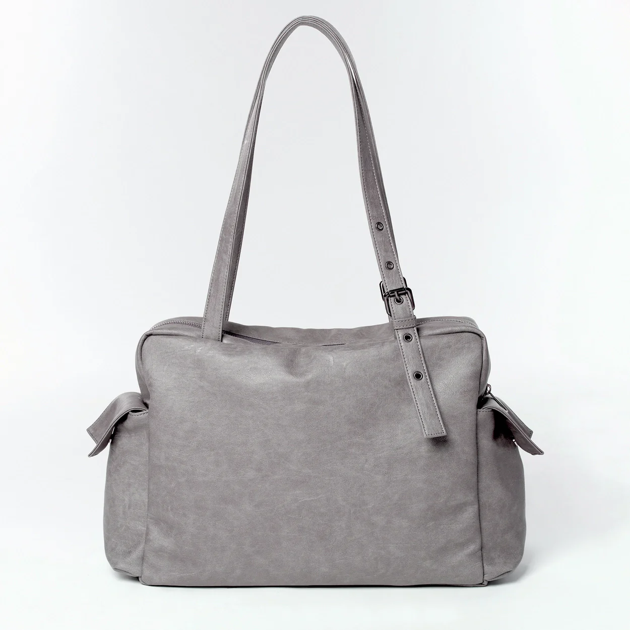 pocket utility bag L brushed gray - Image 3