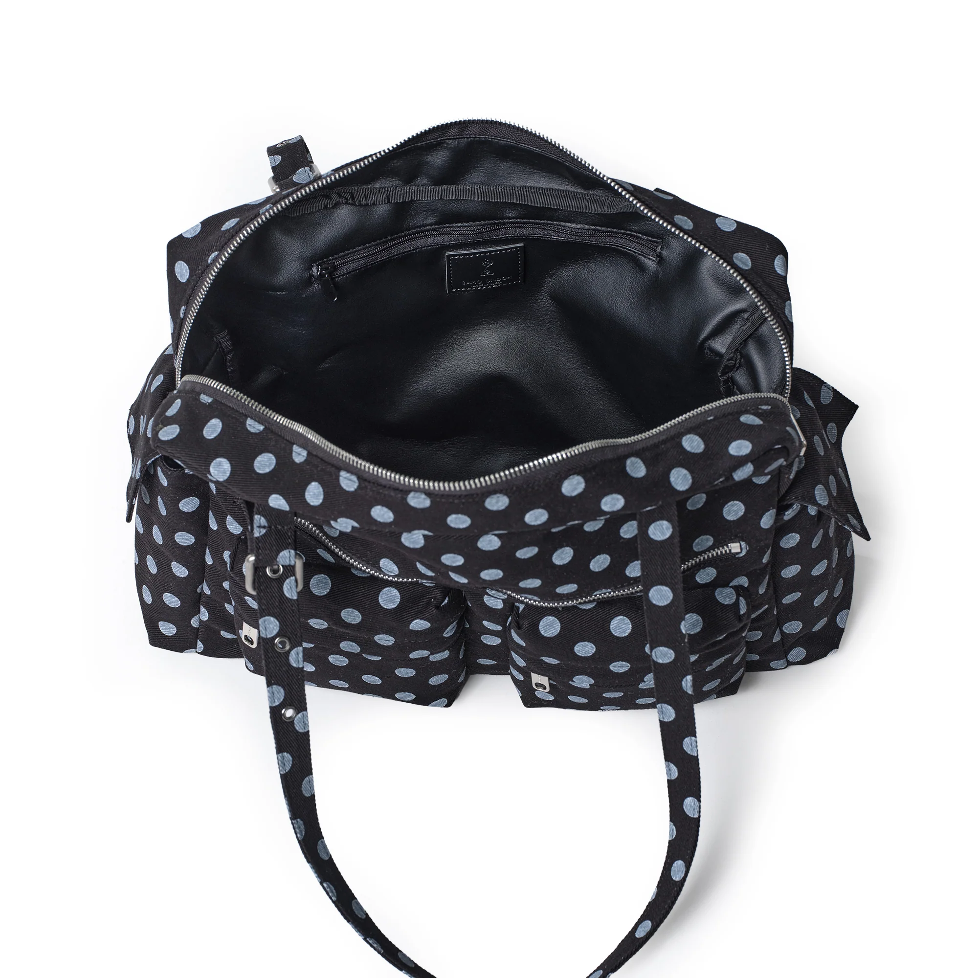 pocket utility bag L dot black - Image 5