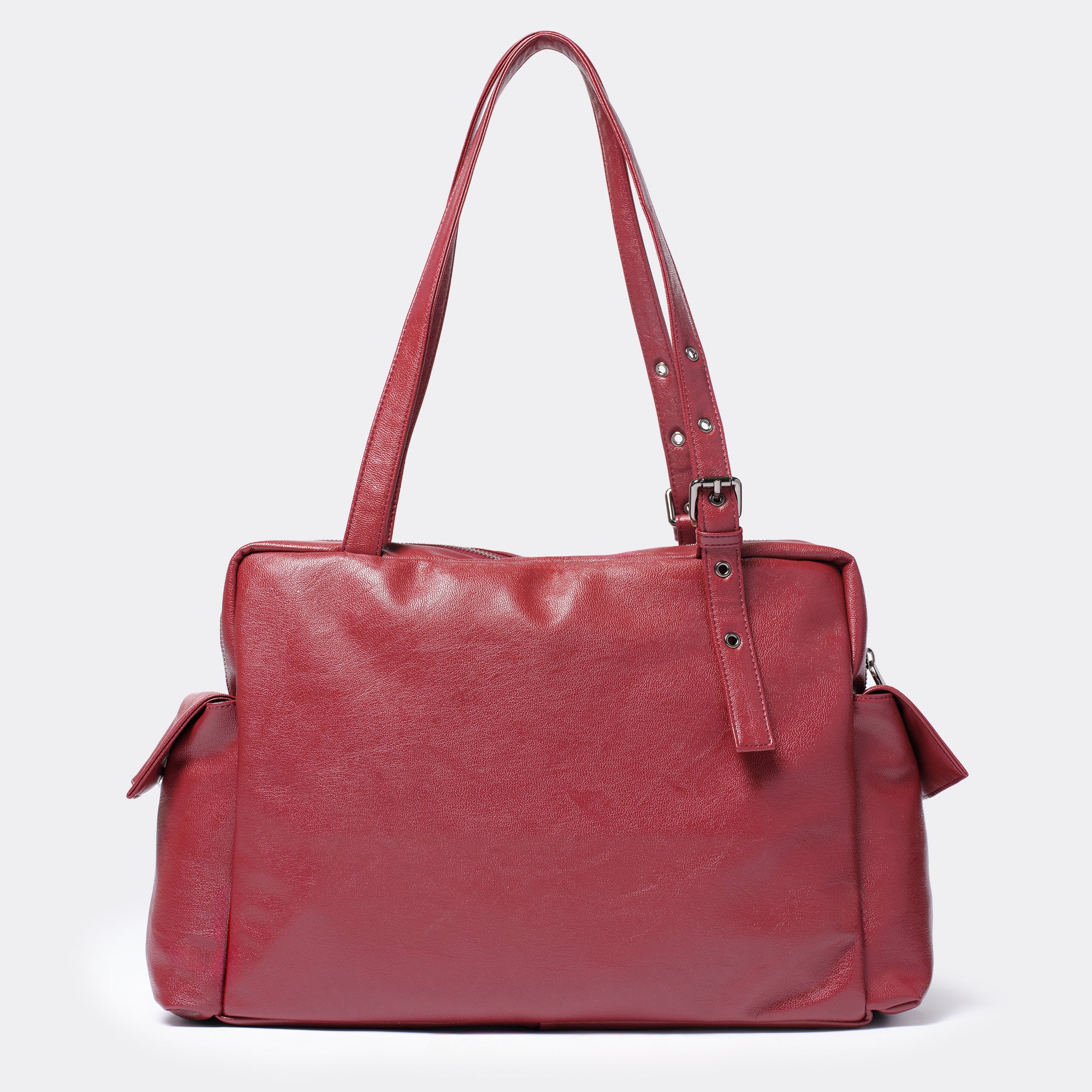 pocket utility bag L goat red - Image 3