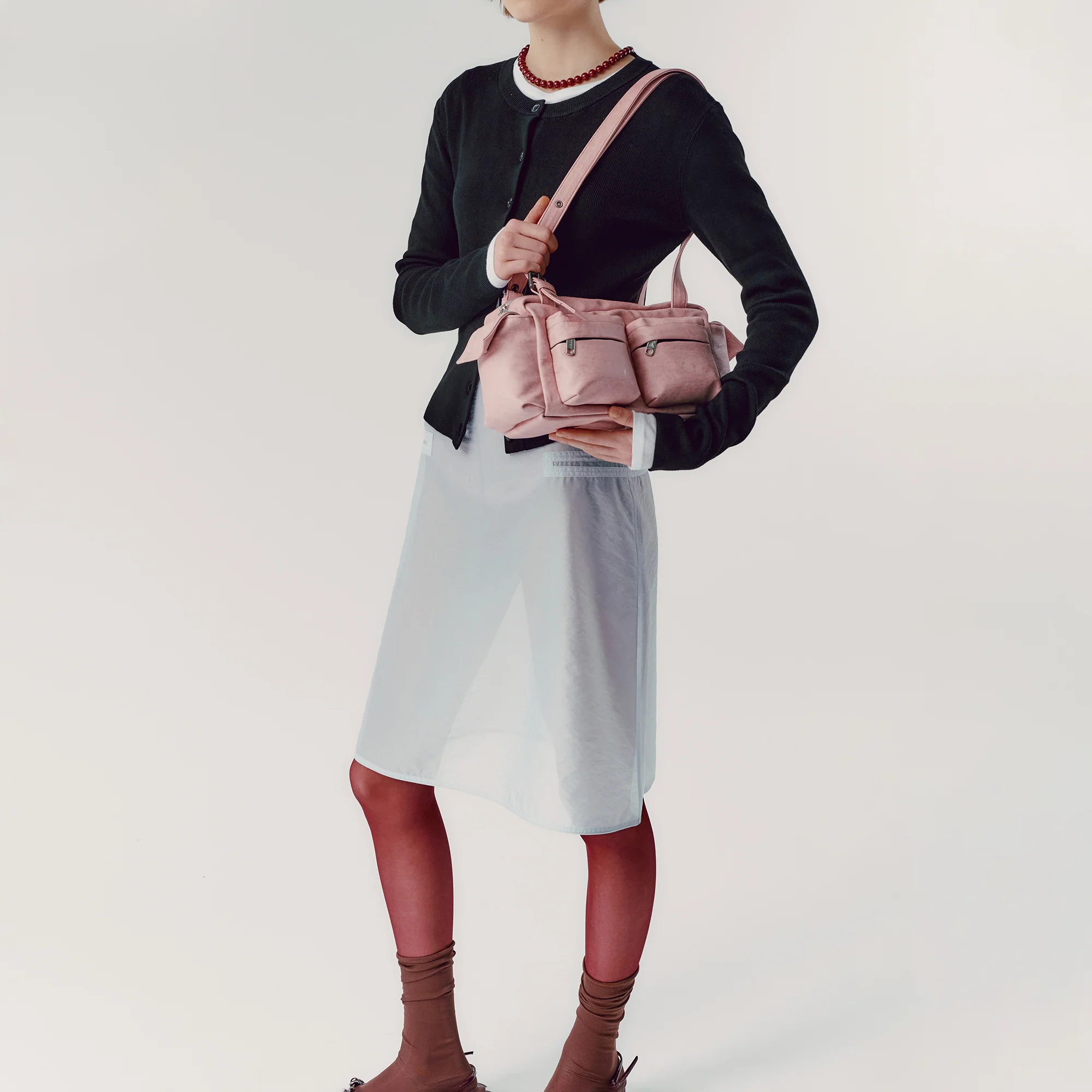 pocket utility bag M brushed pink - Image 5