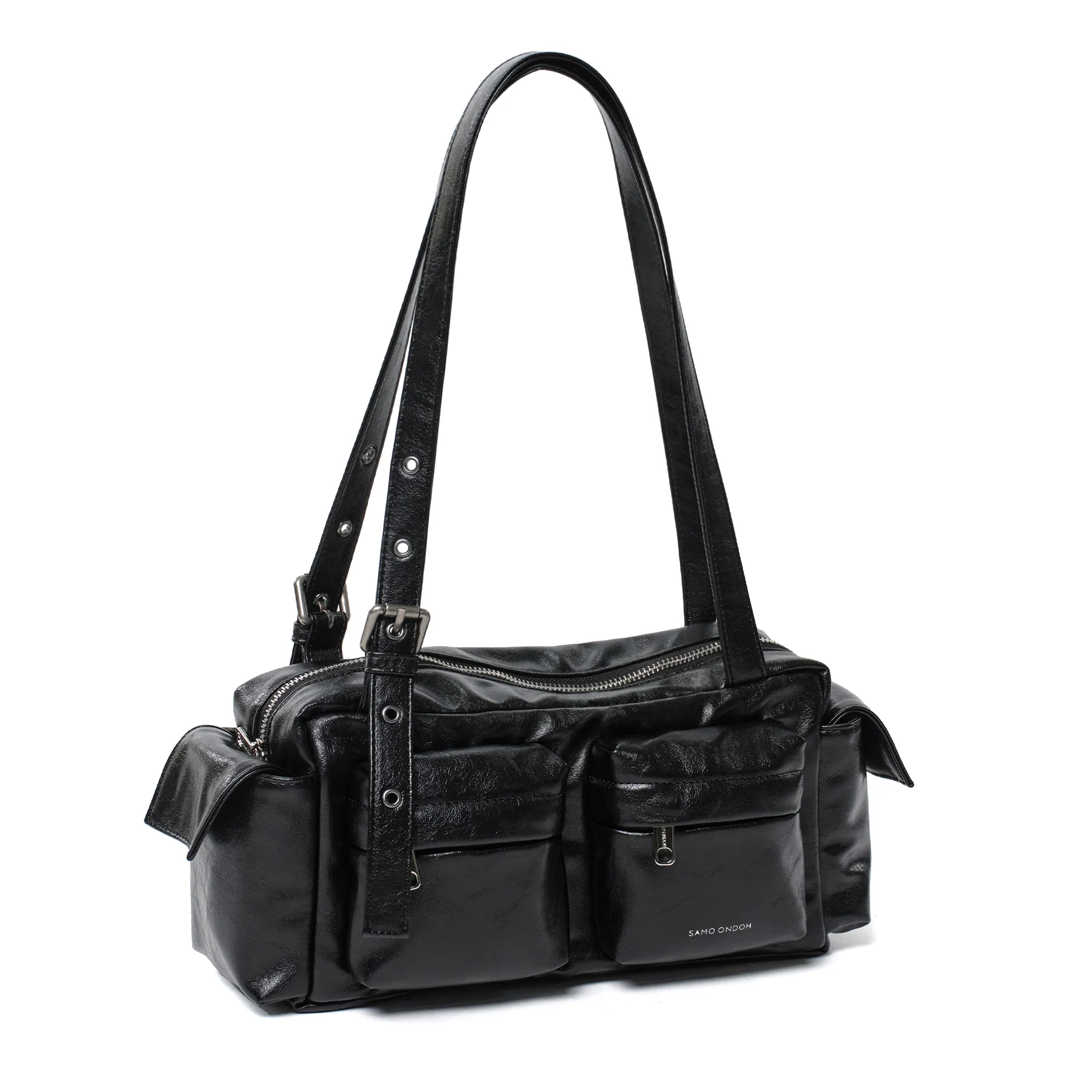 pocket utility bag M veg black - Image 3
