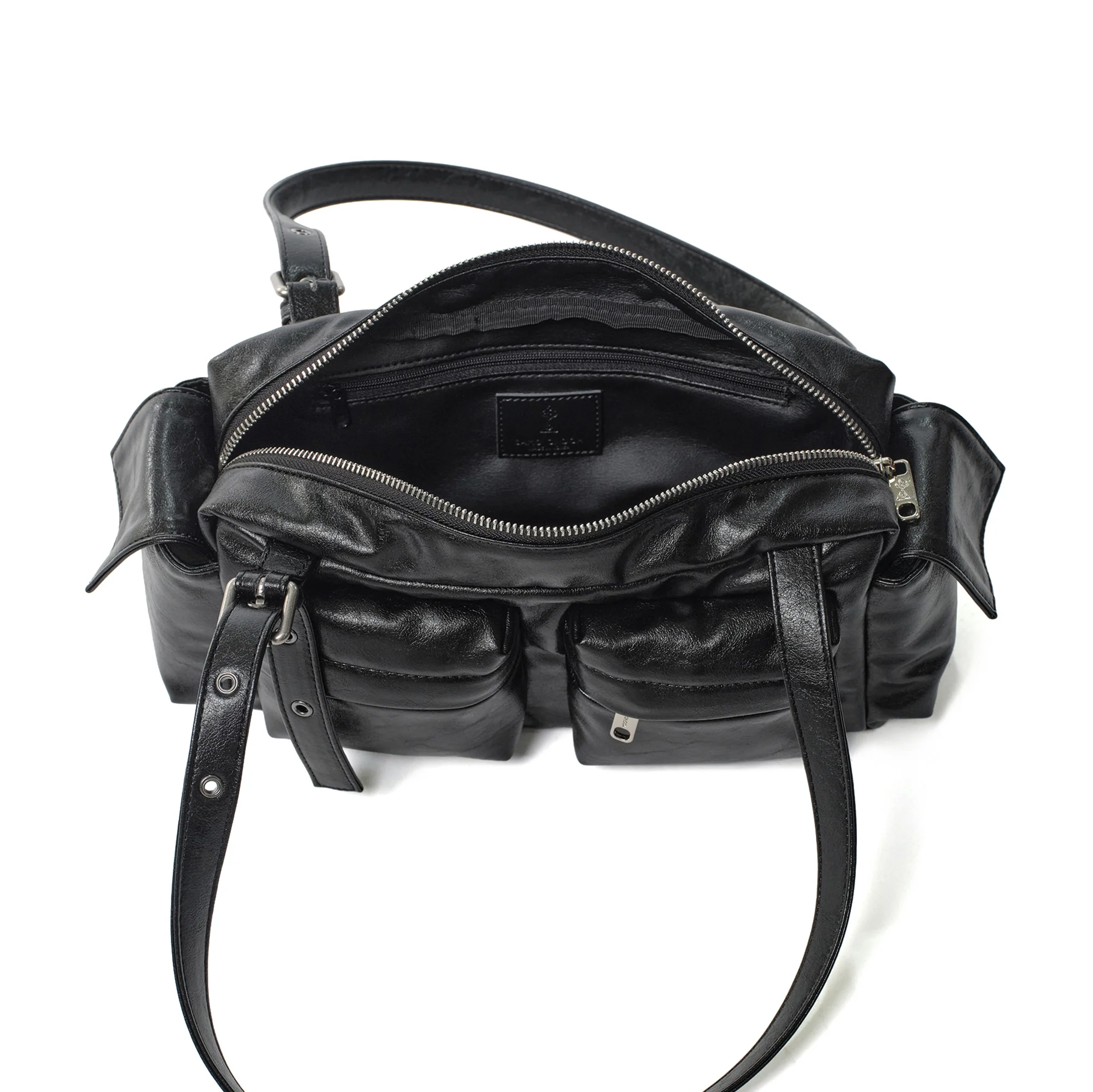 pocket utility bag M veg black - Image 5