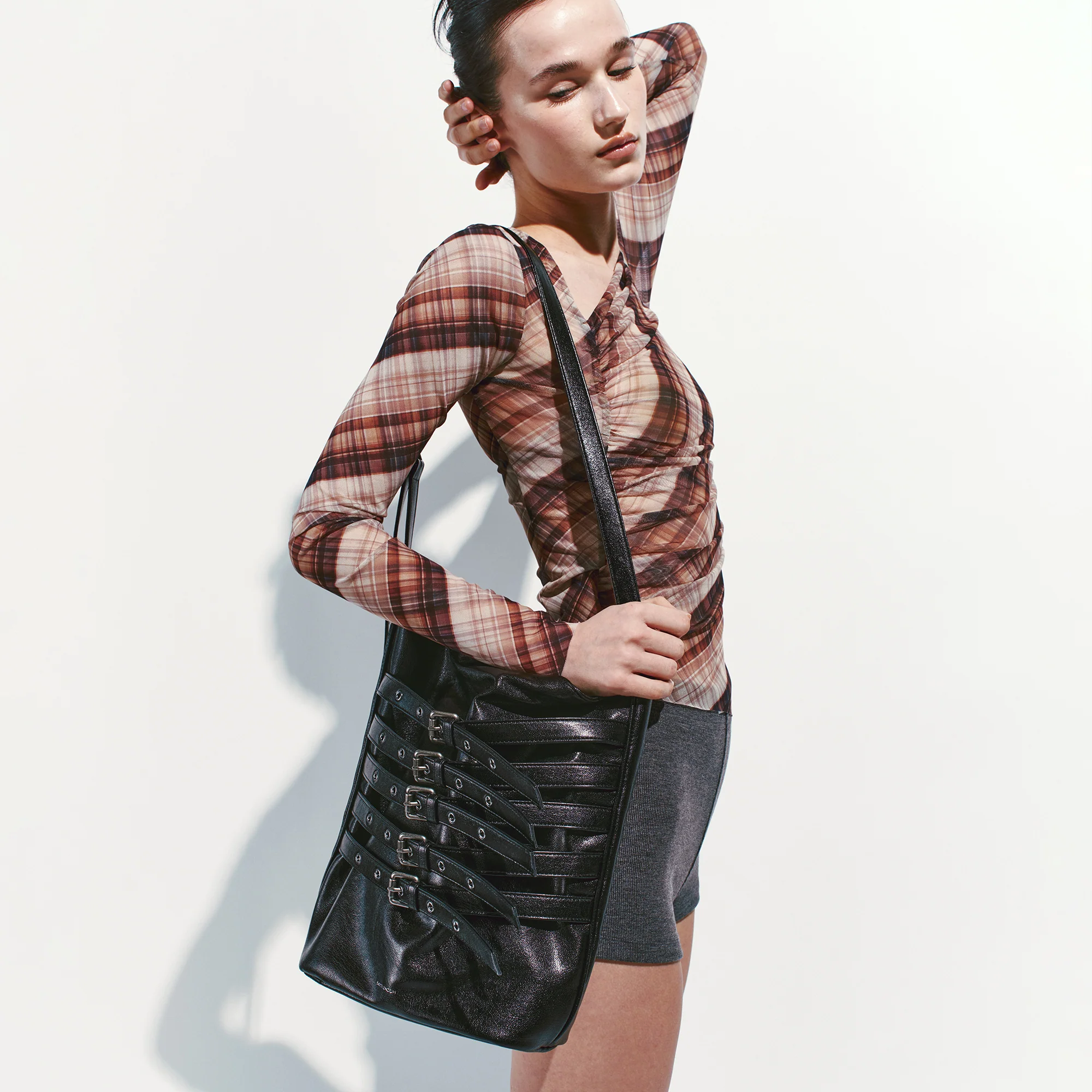 rockchic bag M goat black - Image 4