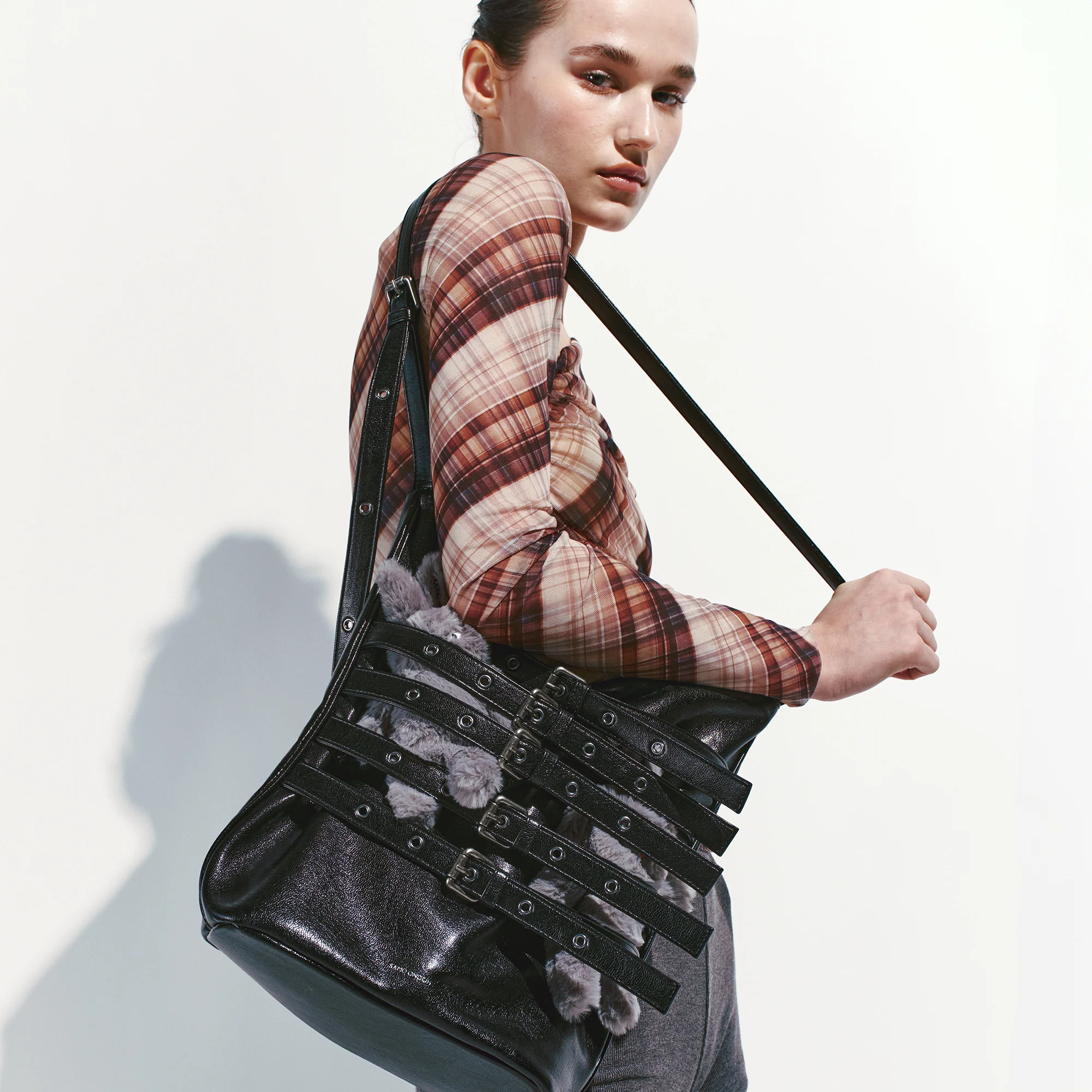 rockchic bag M goat black - Image 6