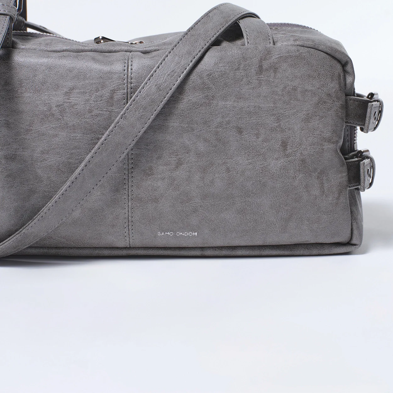 side belt bag M brushed gray - Image 7