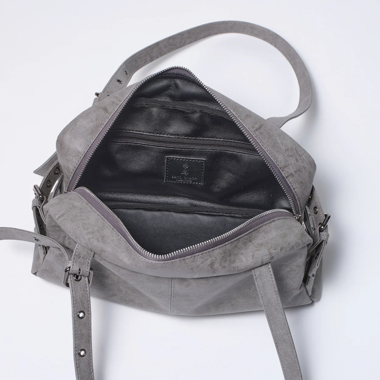 side belt bag M brushed gray - Image 8