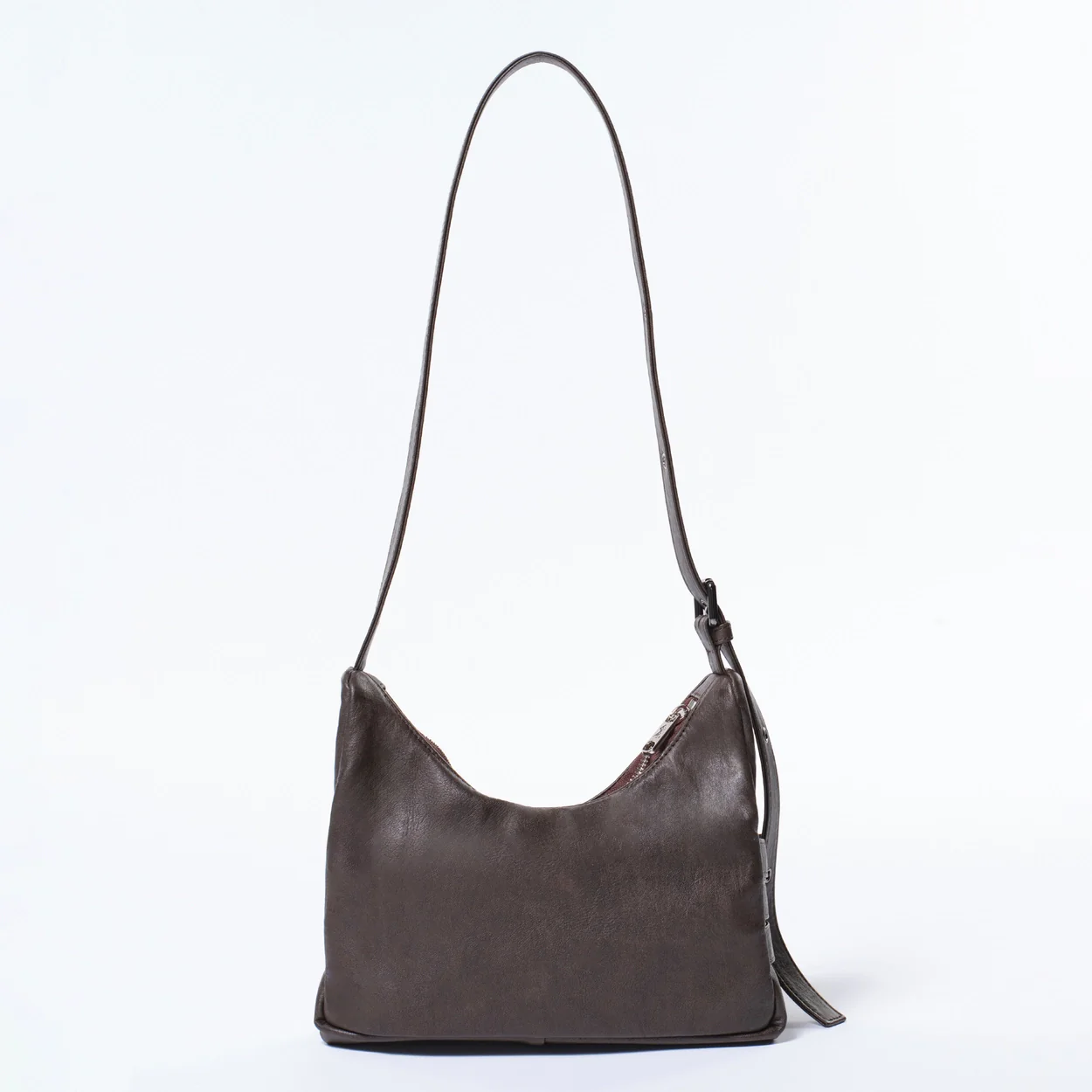 trio belt mug bag M brushed chocolate - Image 4