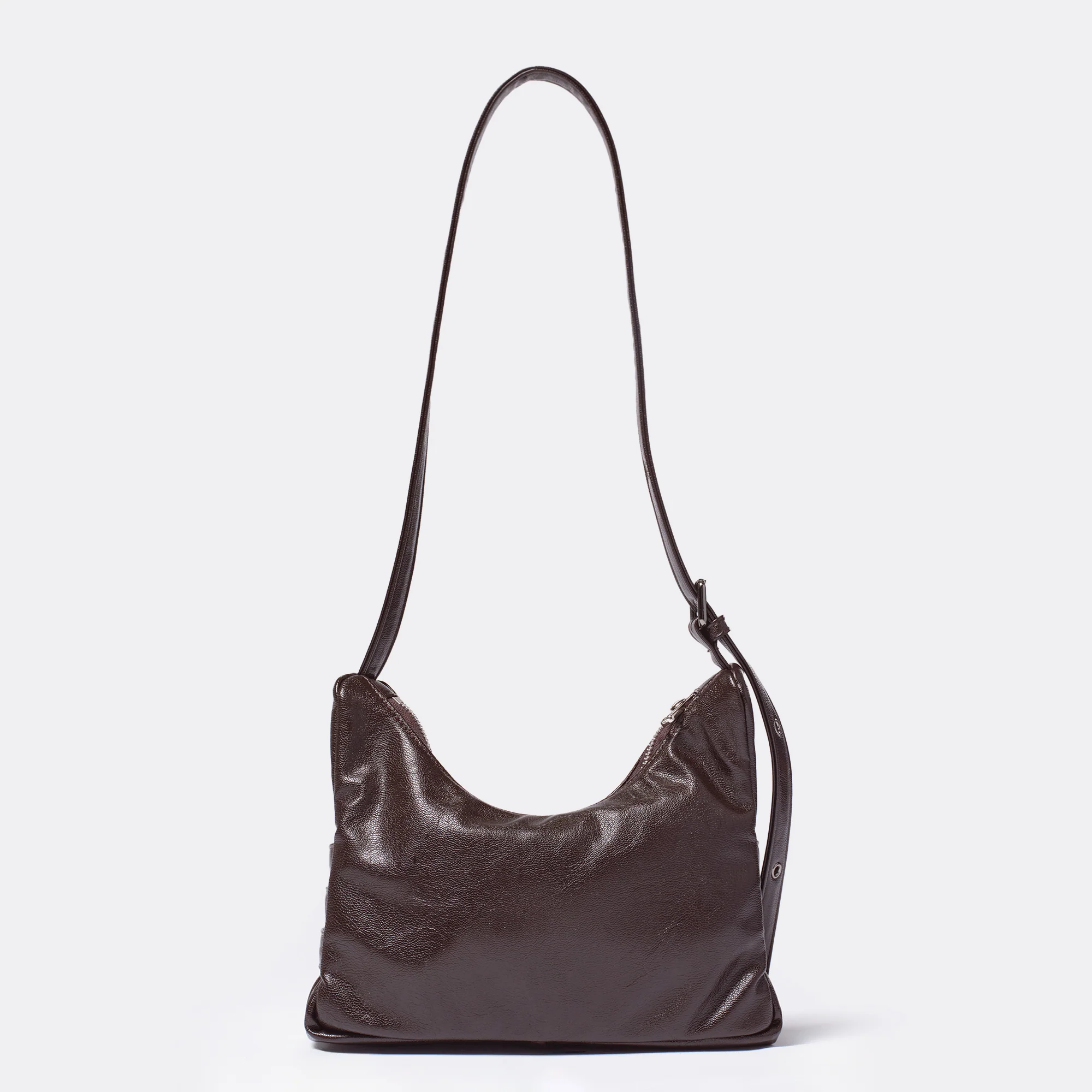 trio belt mug bag M goat chocolate - Image 3